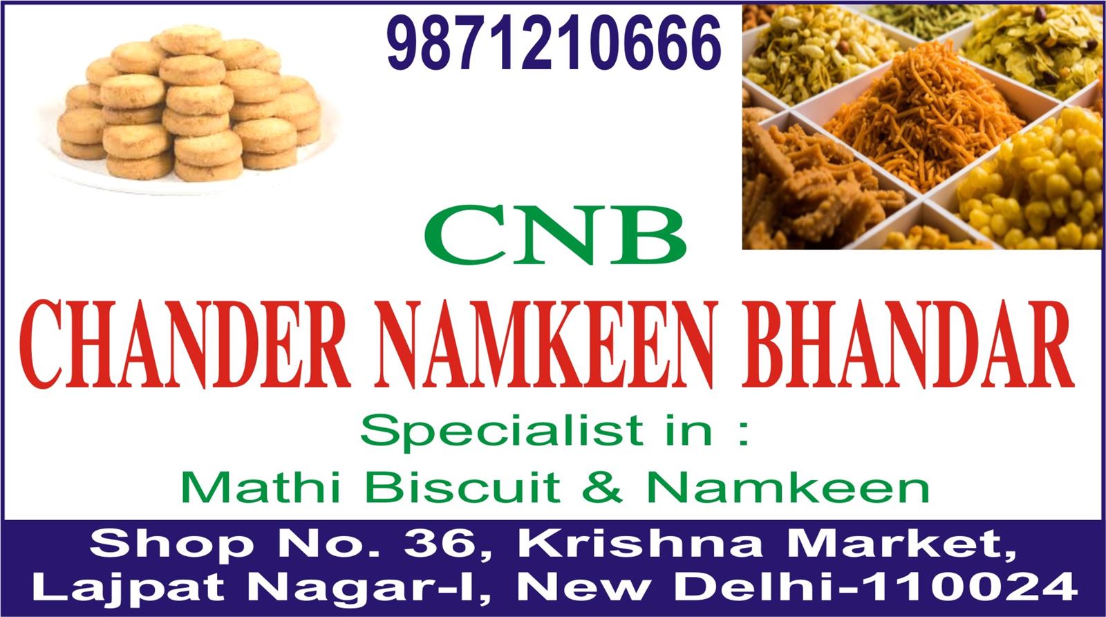 CHANDER NAMKEEN BHANDAR